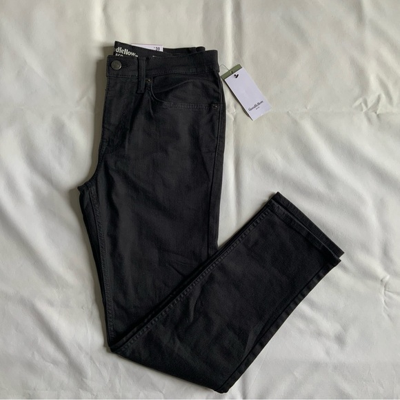 Goodfellow & Co Men's Dark Black Straight Jeans - Picture 6 of 8